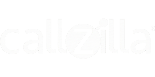 callzilla logo blanco